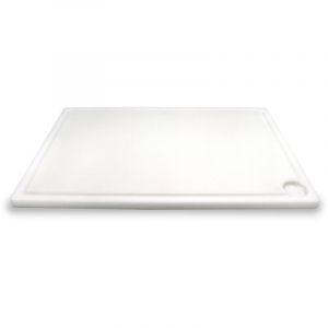1 Planche A Decouper Pro 60 X 40 X 2 Cm Avec Rigole Et R&eacute;cup&eacute;rateur De Jus - Le Pratique