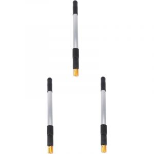 Poteau t&eacute;lescopique cueilleur de noix de p&eacute;can, 3 pi&egrave;ces, rouleau sup&eacute;rieur, cueilleur de fruits, collecteur de noix t&eacute;lescopique, outil de