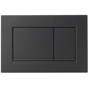 Plaque de déclenchement avec déclencheur de rinçage, plaque de déclenchement wc compatible avec Geberit Sigma 30, plastique abs pour plus de