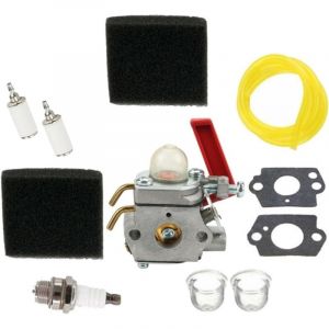 Carburateur pour tondeuse &agrave; gazon Homelite B25C BC2500R D725CD D825SB F2020 F3040 F3050 Kit carburateur Carburateur Accessoires carburateur