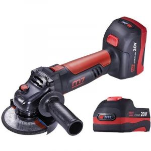 M7 - Meuleuse d'angle 125 mm sans fil coffret 2 batteries 20v king tony
