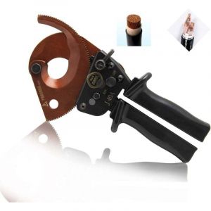 Ratchet Cable Cutter J40 a Copper-aluminum c&acirc;ble Ciseaux Gear Coupe-c&acirc;ble &agrave; cliquet Ciseaux