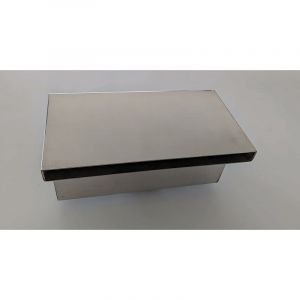 Cascades-inox Lame d'eau Chute Droite encastr&eacute;e &agrave; sceller dans Un Mur Largeur 30CM