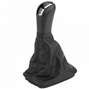 Pommeaux de leviers de vitesse Pommeau de levier de vitesse avec couvercle de soufflet, 5 vitesses Vitesse Bouton de levier de vitesse b&acirc;ton Levier