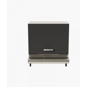 Meuble sur hotte - 60 cm - Noir
