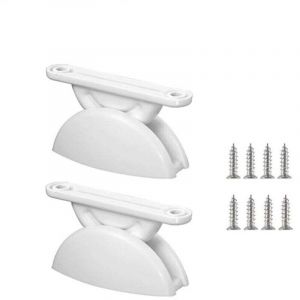 2 Paires Bloc Porte Caravane en Plastique Bloque Porte Camping Car But&eacute;e de Porte Camping Car Retenue de Porte Caravane T Forme Arret de Porte