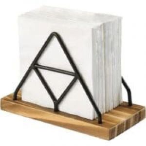 Porte Serviette de Table,serviettes en m&eacute;tal et bois,Papier Porte Serviettes,Distributeur Serviette Papier,support serviette papier Pour