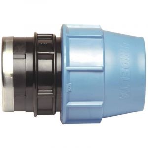 ADG - Raccord &agrave; Compression Femelle Pn16 Pour Tuyau Pe D40x1''