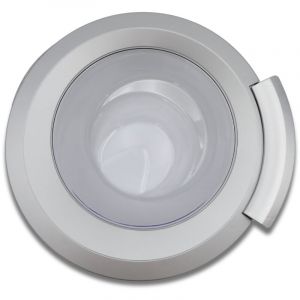 SOS Accessoire Hublot complet compatible (en Plexiglas) pour Lave-linge 00704287, 00704288 BOSCH, CONSTRUCTA, GAGGENAU, SIEMENS