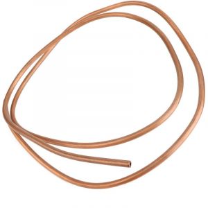 Gistuch - Tuyau de Tube en Cuivre, Souple Tube Rond en Cuivre 2M Tuyau de Tube à Bobine Souple Od 8Mm/Id 6Mm C1100 T2 Pour Climatiseur de