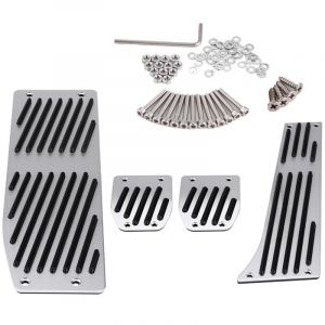 4 pièces voiture Transmission manuelle embrayage frein repose-pied pédale Pad pour 1 3 5 7 X1 série E30 E32