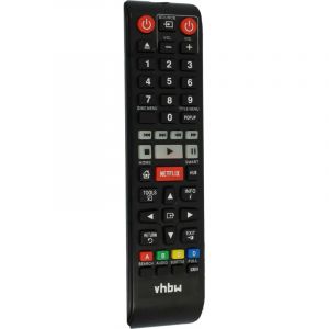 vhbw T&eacute;l&eacute;commande compatible avec Samsung BDEM59ZA, BDEM59CZA, BDES6000/ZA, BDES6000, BDEM59C/ZA Blu-Ray Disc Player
