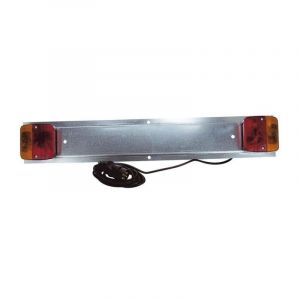 Spot-light - spotlight kit de signalisation - plaque de signalisation pour porte vélo acier galvanisé 750MM - longueur alimentation : 3,15M -