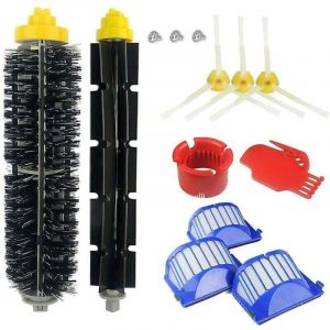 Jamais UTILIS&Eacute;]Ensemble de brosses et d'accessoires pour iRobot Roomba S&eacute;rie 600 605 610 616 620 625 630 631 632 639 650 651 660 670 680 681 691 696