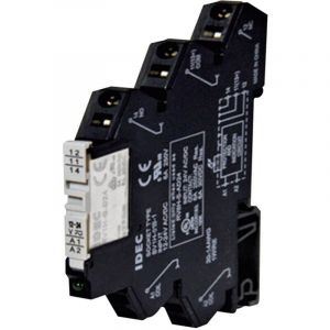 RV8H-S-AD12 Module relais Tension nominale: 12 v/dc, 12 v/ac Courant de commutation (max.): 6 a 1 inverseur (rt) 1 - Idec