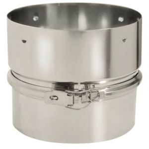 Joncoux - Tuyau tyral inox 304 - Diam. 180 - Tyral 180 sur flexible int.180/ext.186