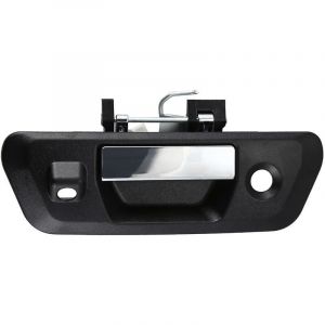 Pour Nissan Navara Poignée de porte de hayon arrière de voiture avec trou de clé de caméra