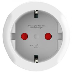 Adaptateur De Voyage Europe Vers Suisse + Italie + Br&eacute;sil - Pour Appareils &Agrave; 2 Et 3 P&ocirc;les (Mise &Agrave; La Terre Ou Prise Euro)