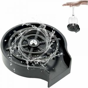 Inox Lave gobelet pour évier, rinceur de verre pour évier de cuisine, pour accessoires d'évier de cuisine, lave biberon pour gobelet biberon,