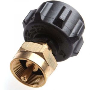 Adaptateur de recharge de propane, kit d'adaptateur de recharge de bouteille de propane pour r&eacute;chaud &agrave; gaz, petit cylindre de cuisine (1 pi&egrave;ce)