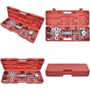 Vidaxl - Kit d'outils d'extracteur/marteau coulissant 16 pcs - Outil Automobile - Outil M&eacute;canique - Extracteur &agrave; Marteau - Extracteur Coulissant