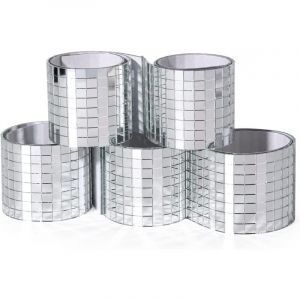 2360 Pi&egrave;ces Auto- Adh&eacute;sif Carreaux de Mosa&iuml;que Carr&eacute; Miroirs en Verre Carreaux de Mosa&iuml;que Miroir Mosa&iuml;que Autocollants Mosa&iuml;que pour Bricolage