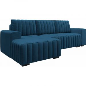 Mobilier1 - Canapé d'angle Columbus 154, Manila 26, Fonction de couchage, Boîte de literie, 240x140x85cm, 0