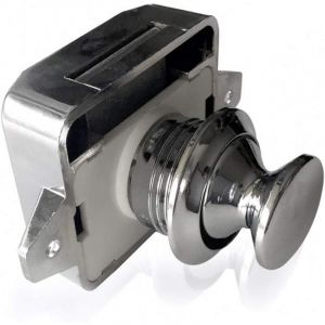 Enowelir Bouton Porte Cl&eacute; Verrouillage Bouton-poussoir Bouton-poussoir Caravane Camping-car Serrure De Porte Verrouillage Bouton De Verrouillage