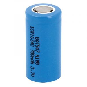 Pile Rechargeable 700ma 3,7v Lc16340 Nimo 16x34mm