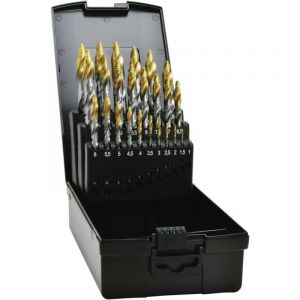 Exact - 74562 hss tin-tip Foret h&eacute;lico&iuml;dal din 338 1 set