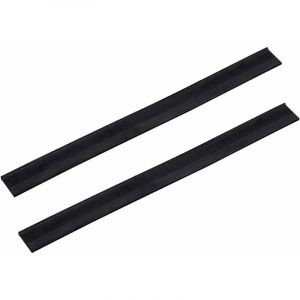 Lames de nettoyage de vitres de rechange pour aspirateur de vitres 2 pi&egrave;ces 280mm raclette caoutchouc accessoire recharge remplacement pour Karcher