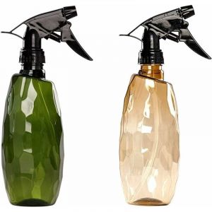 500ml Flacons Pulv&eacute;risateurs,2Pi&egrave;ces Vaporisateur Vide Flacon Pompe &agrave; G&acirc;chette en Plastique Bouteille pulv&eacute;risation deau v&eacute;g&eacute;tale vaporisateur