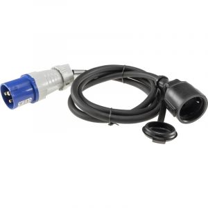 CHILITEC Adaptateur CEE 23363, 1,50 m, CEE vers prise avec terre