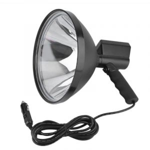 Projecteur portable, lampe au x&eacute;non HID portable 9in 12-24V 55W, projecteur rechargeable &eacute;tanche &agrave; r&eacute;sistance aux chocs pour la p&ecirc;che au camping en