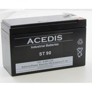 Batterie plomb &eacute;tanche 12V 9AH - ST90 ACEDIS