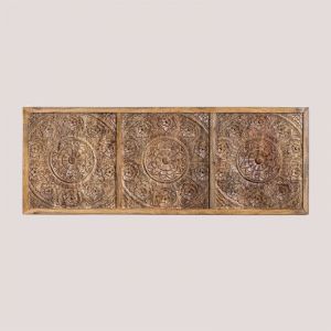 Sklum - Tête de lit en manguier Wiluna pour lit de 150 cm 150 cm