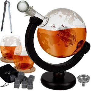 Carafe - globe - service &agrave; whisky Malatec 22553