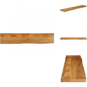 Dessus de table à bord vivant 180x40x2,5cm bois massif manguier - Dessus De Table - Table Basse - Plateau De Table - Bois Massif - Manguier