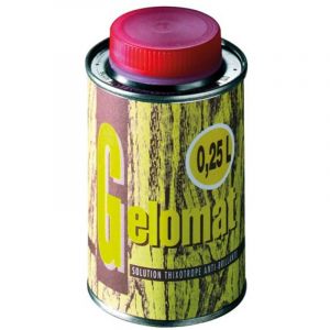 Gelomat thixotrope 0.25L &ndash; Fini satin&eacute; ou mat &ndash; Pour surfaces vernies &ndash; Anti-brillant &ndash; Le Tonkinois
