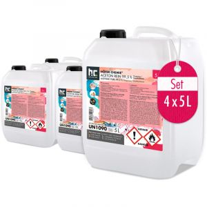 H&ouml;fer Chemie Gmbh - H&ouml;fer Chemie Ac&eacute;tone pur 99,5% H&ouml;fer Chemie&reg; en bidon de 5 l 20 l (en)
