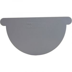 Fond de gouttière pvc 33 - gris First Plast