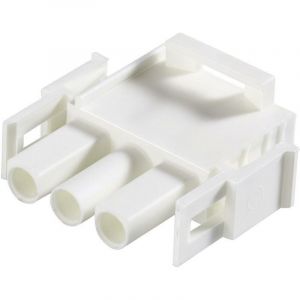 Boîtier pour contacts mâles série Universal-MATE-N-LOK Nbr total de pôles 3 Pas: 6.35 mm 350766-4 1 pc(s) D10413 - Te Connectivity