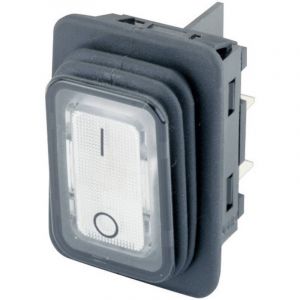 1935.3138 Interrupteur à bascule 12 v/dc 10 a 1 x Off/On IP65 à accrochage 1 pc(s) - Marquardt