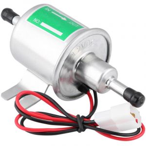 Pompe à carburant électrique HEP-02A, Pompe de transfert de carburant Pompe à essence électrique 12V,universel essence pompe Fuel Pump Carburant pour