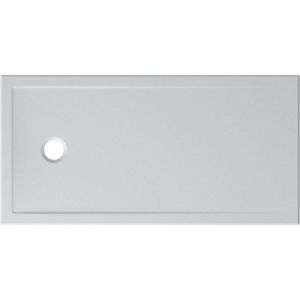 Ceramica Globo - Receveur de douche effet pierre brute gris avec antidérapant 120x70 cm Globo Docciatre Série Plus DTP140GP Céramique - Grigio Pietra