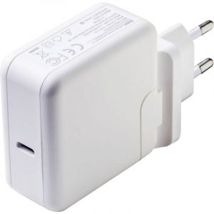Dehner Elektronik - Adaptateur de voyage 45 w 1x usb-c® Power Delivery, Power Delivery 3.0, qc 3.0 blanc avec adaptateur