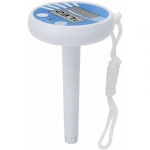 Thermom&egrave;tre De La Piscine Thermom&egrave;tre D'eau Thermom&egrave;tre Num&eacute;rique Solaire &Agrave; &Eacute;nergie Solaire Sauge De Temp&eacute;rature Avec Ficelle Pour Piscine Spa Spa
