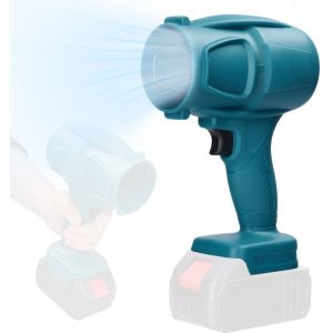 Ventilateur portatif de randonn&eacute;e de Camping en plein air, batterie au Lithium bross&eacute;e sans fil, s&egrave;che-cheveux TurboFan haute puissance