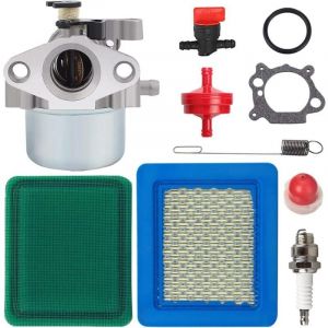 Filtre à air de carburateur pour moteurs Briggs & Stratton 799866, 790845, 799871, 796707, 794304, 12H800, 128M02, 675, 675ex et 725ex, pour
