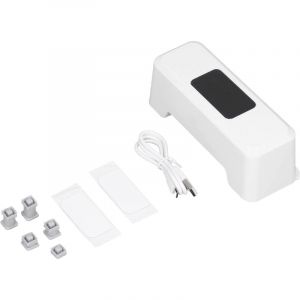 Chasse d'eau automatique sans contact, kit de chasse d'eau à induction infrarouge externe 0,25 S, dispositif de chasse d'eau sans contact